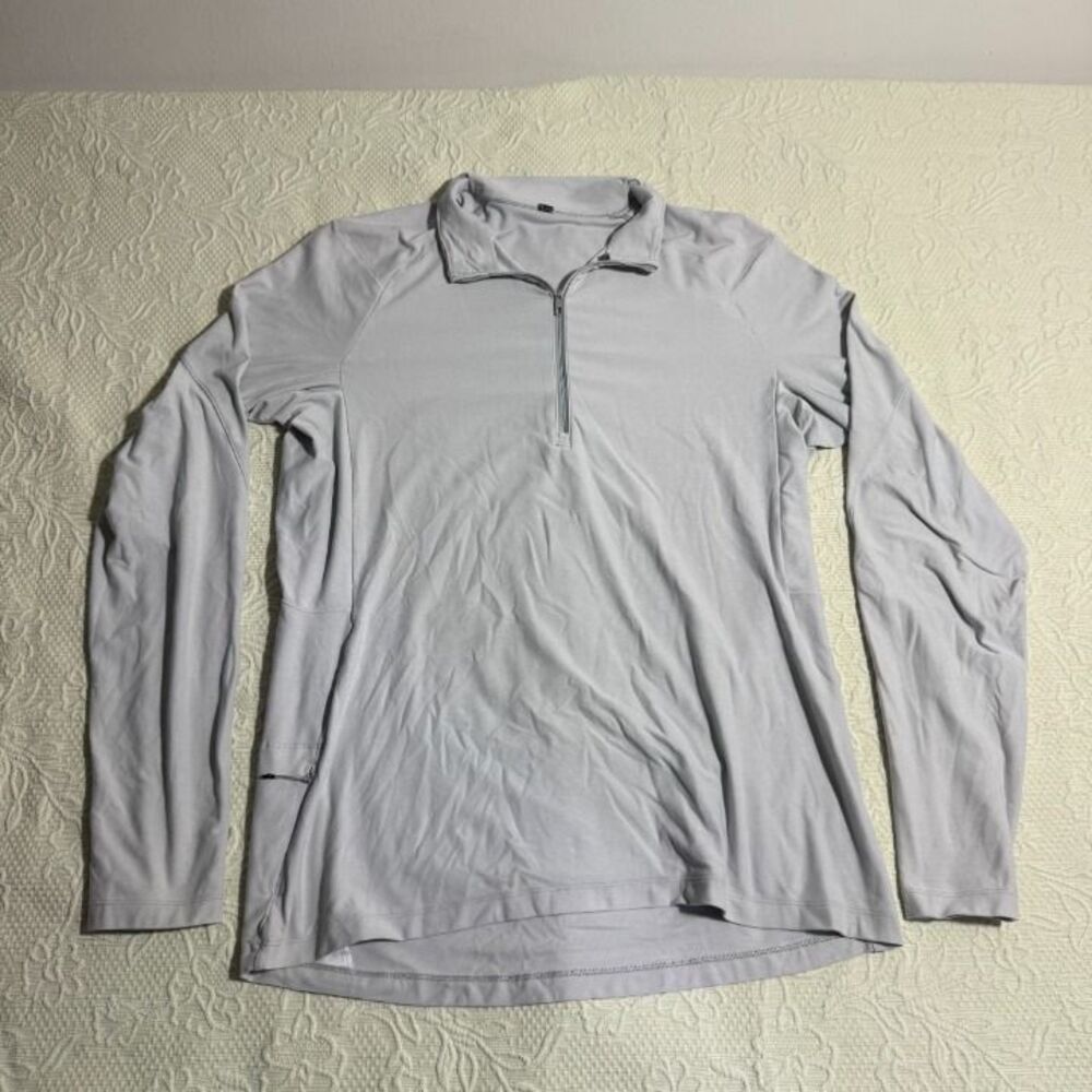 Lululemon Men's Surge Warm 1/4 Zip Performance Pullover Size L